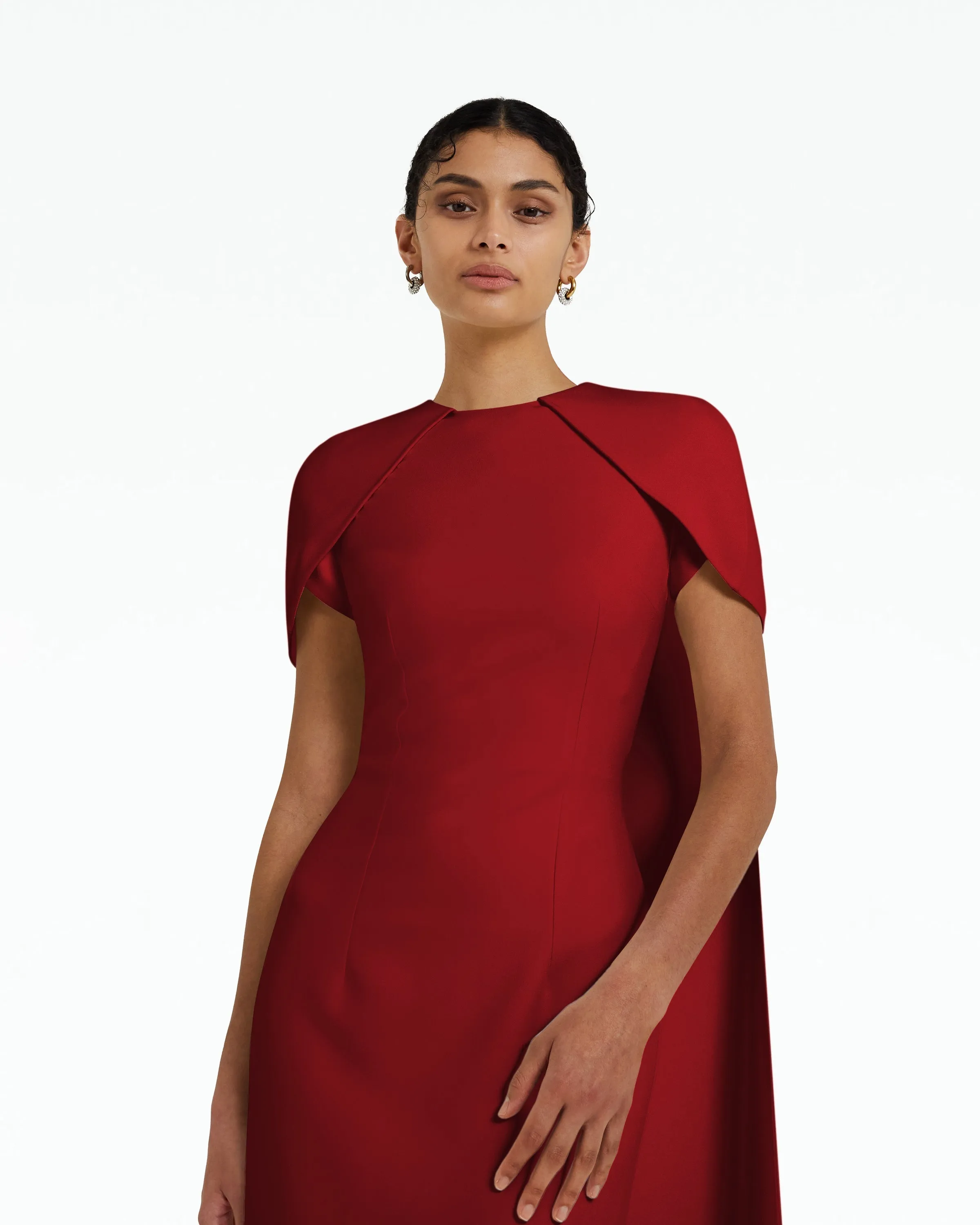 Ginkgo Azalea Red Dress