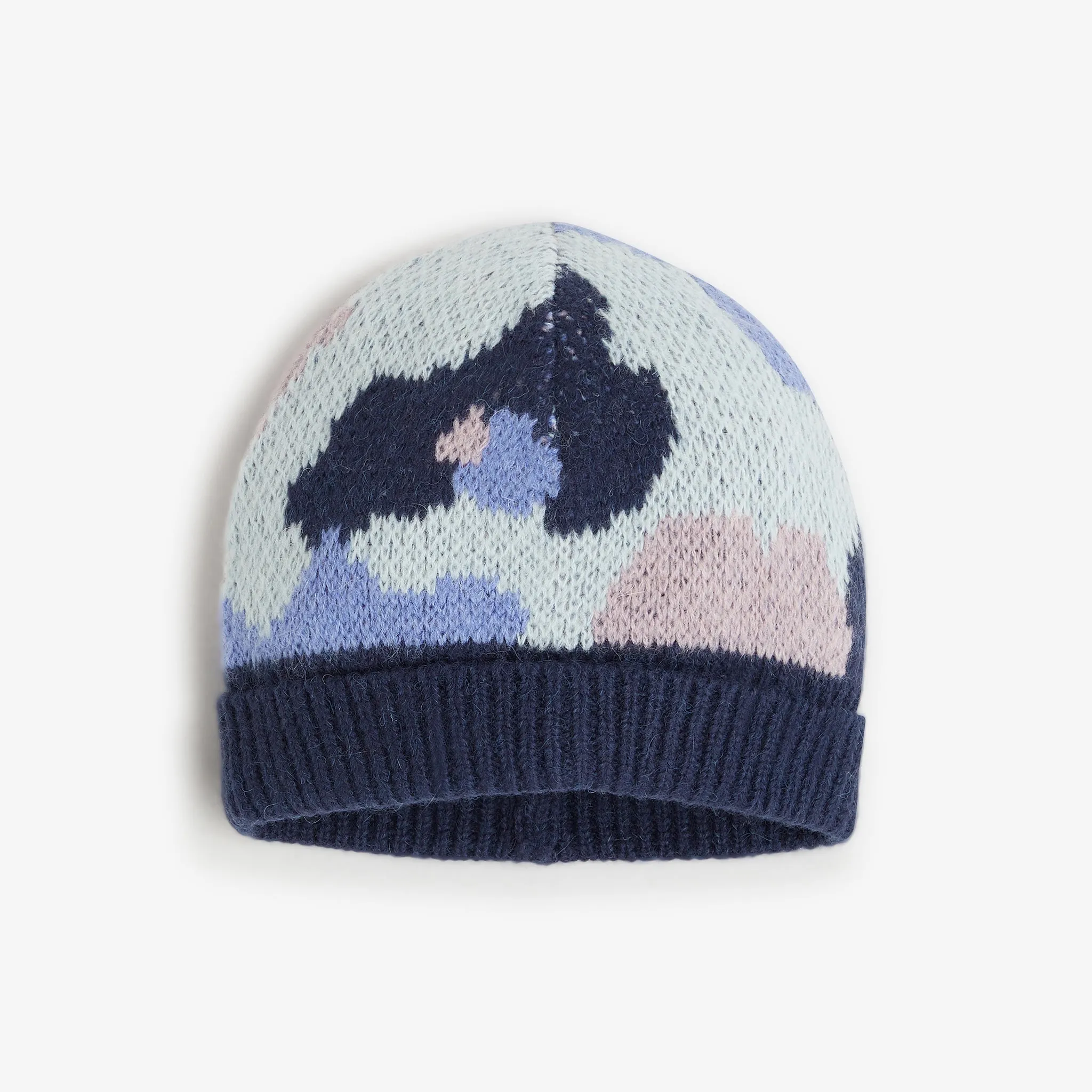 Girls' blue beanie