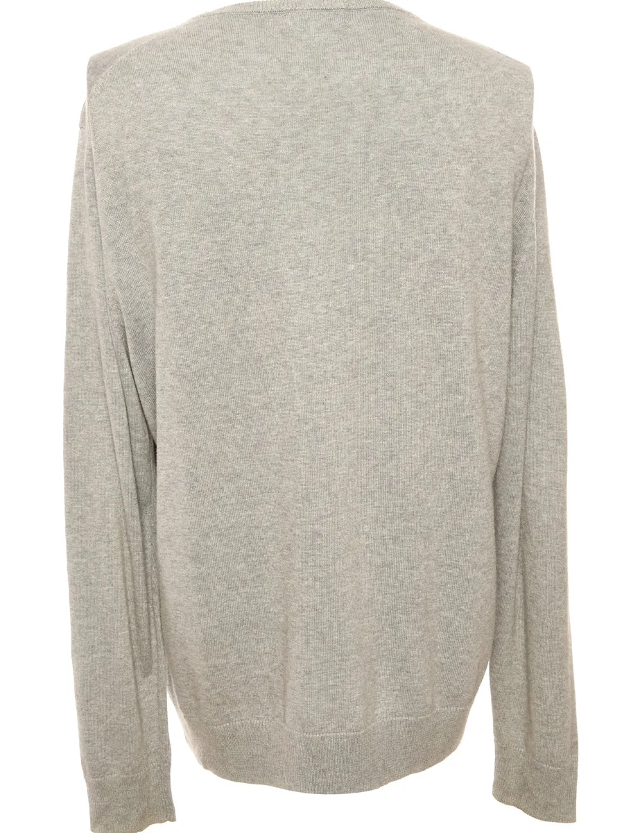 Grey Calvin Klein Jumper - L