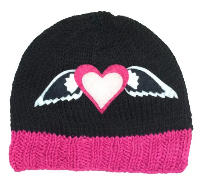 Heart Wings Baby Hat