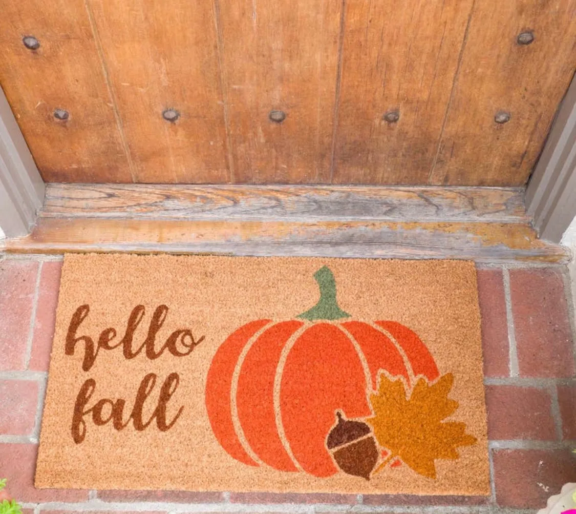 Hello Fall Door Mat