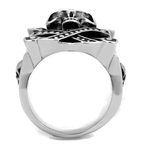 High polished (no plating) Stainless Steel Ring with No Stone for Women Style TK2242