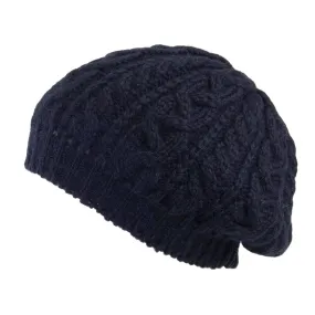 Highland 2000 Alpaca Beret - Navy Blue