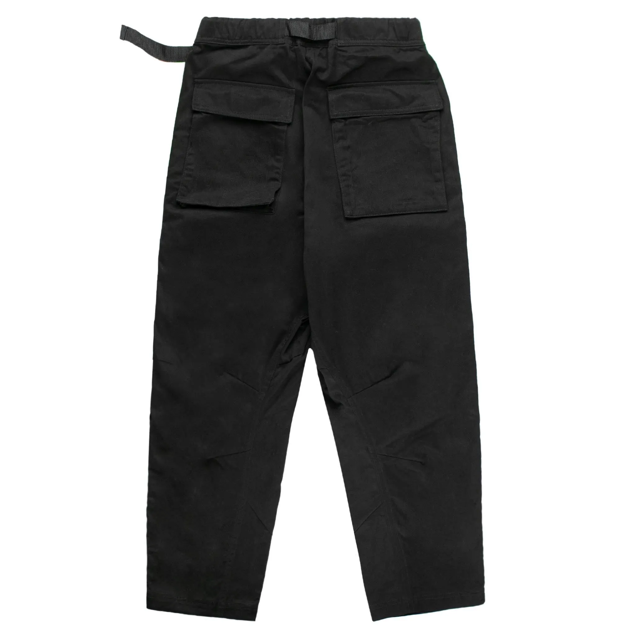 HOMME  Belted Cargo Pants Black