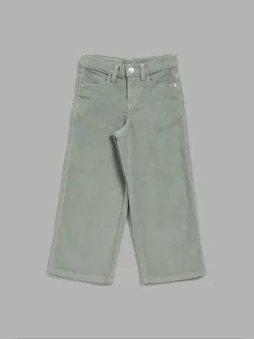 HOP Kids Sage Corduroy Trousers