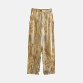 Islira – Marble print – Relaxed-fit trousers