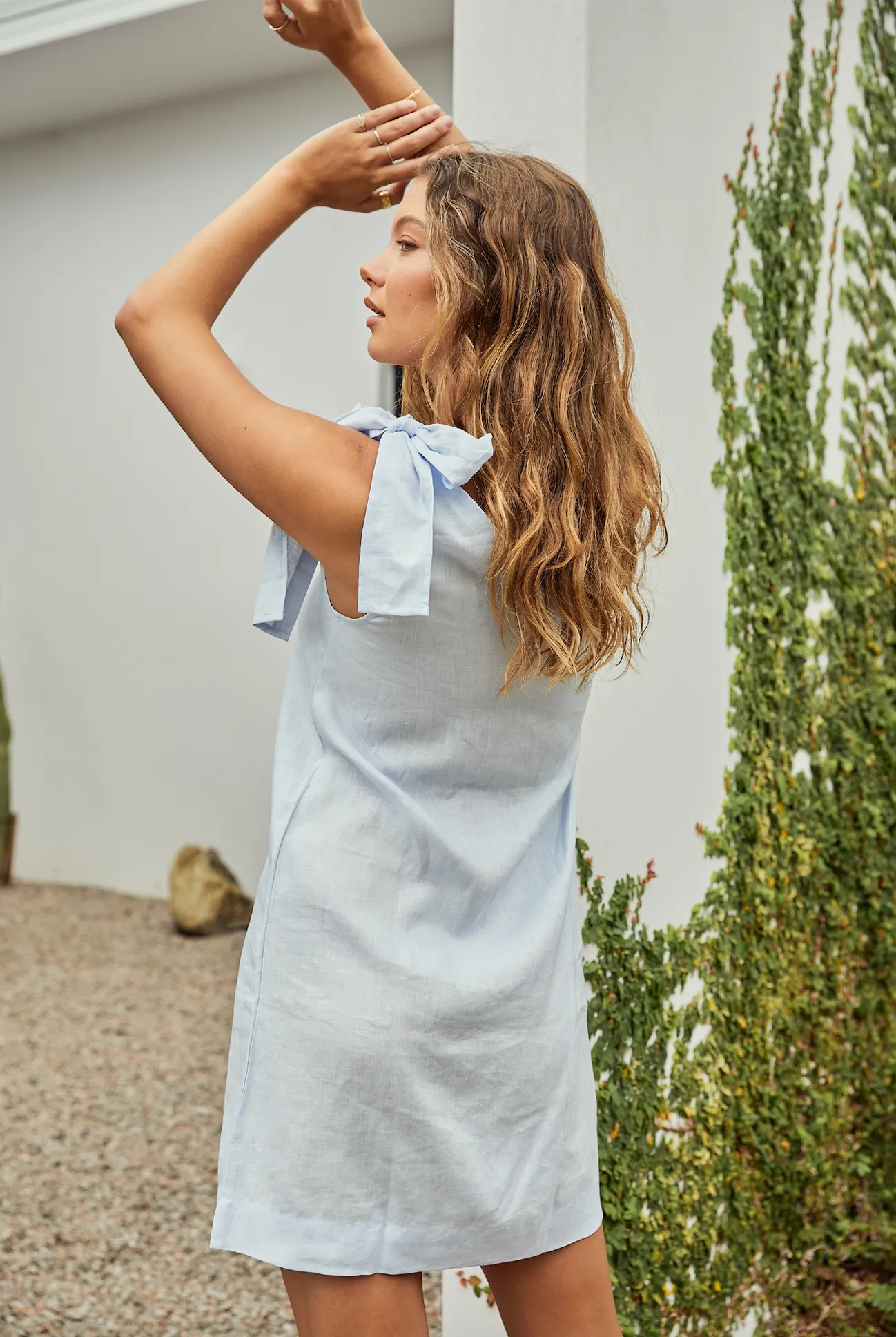 Jossi Dress - Pale Blue