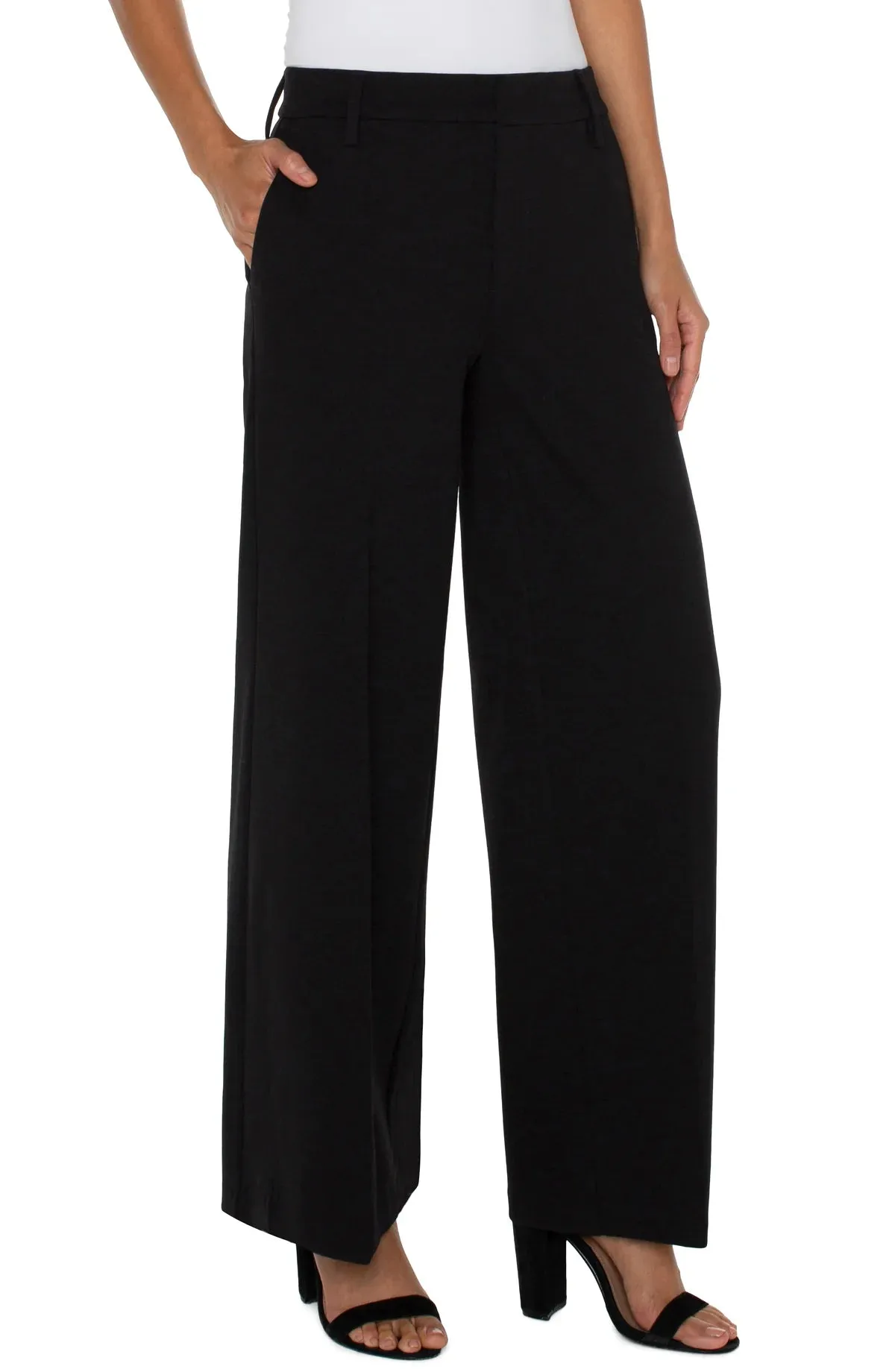 Kelsey Knit Wide Leg Trouser