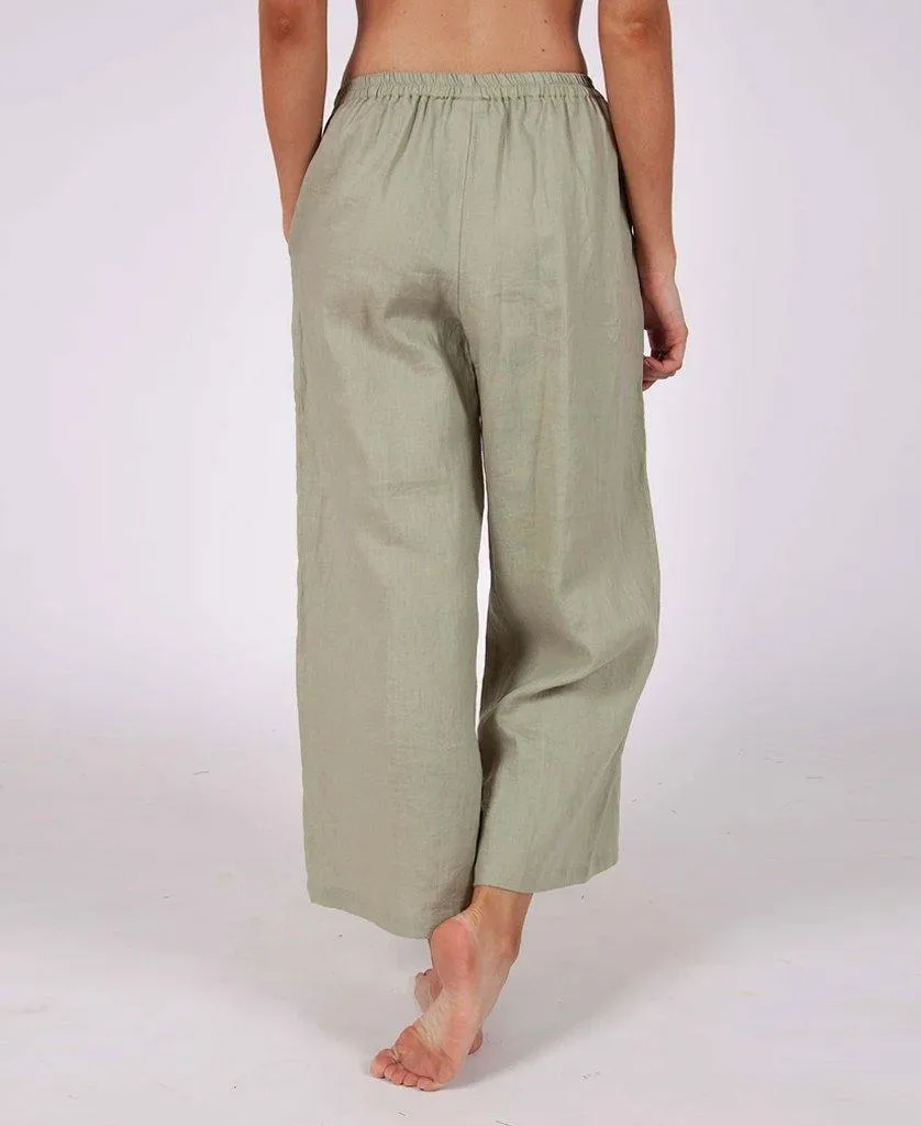 Kinsley Pant | Sage Linen