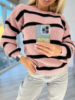 Knitted Fashion Sweater Stylish Autumn Winter