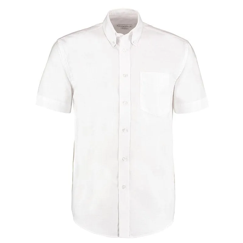 Kustom Kit KK350  Men's Workwear Short Sleeve Oxford Shirt