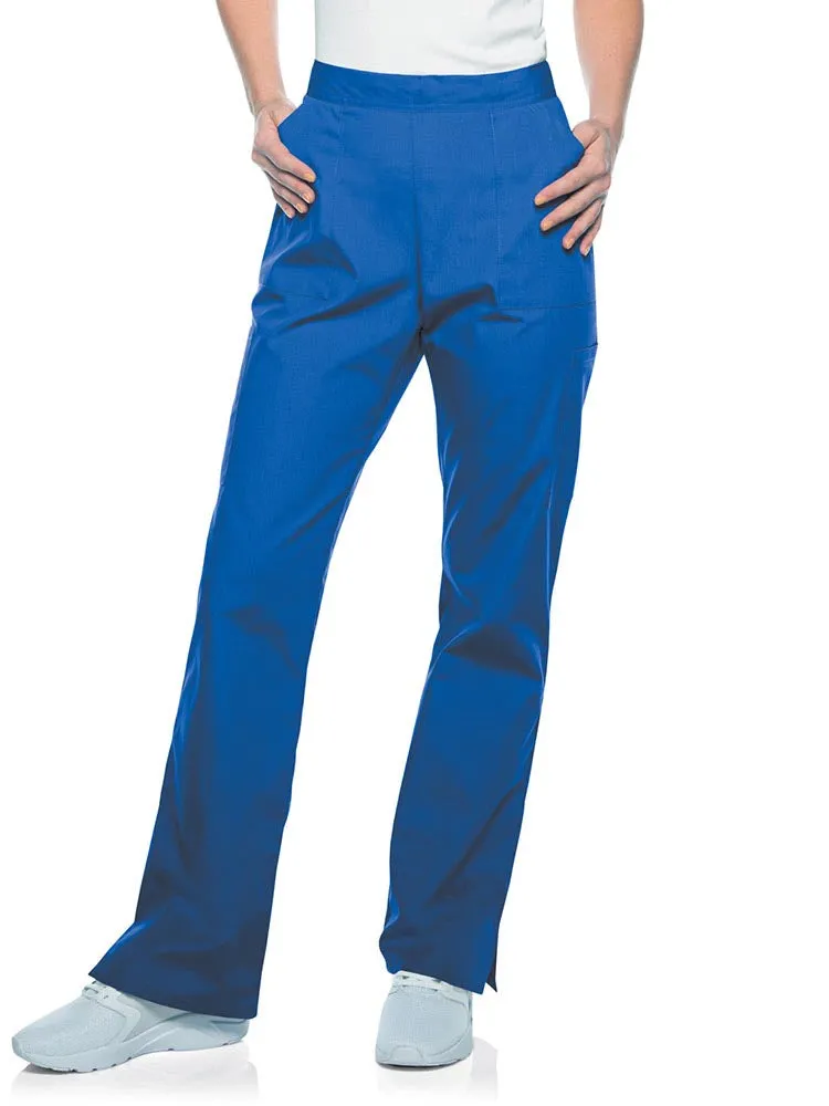 Landau ScrubZone Women's Straight Leg Cargo Pants | Royal