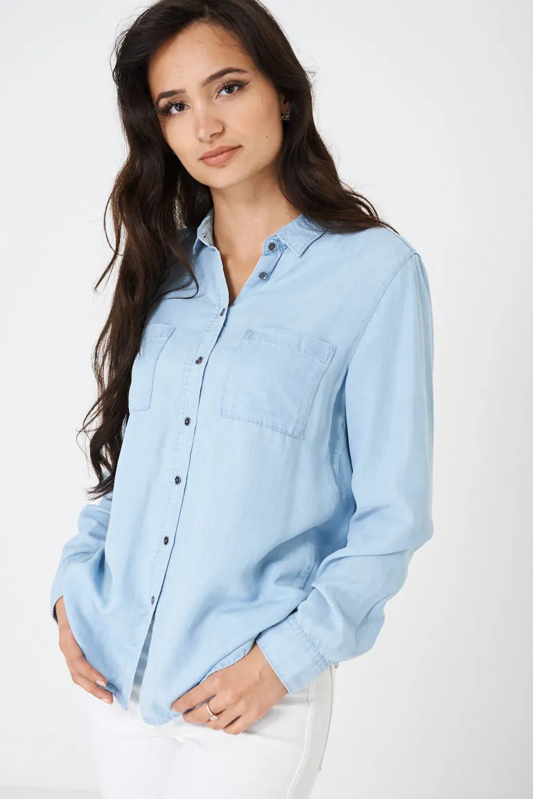 Light Blue Denim Shirt