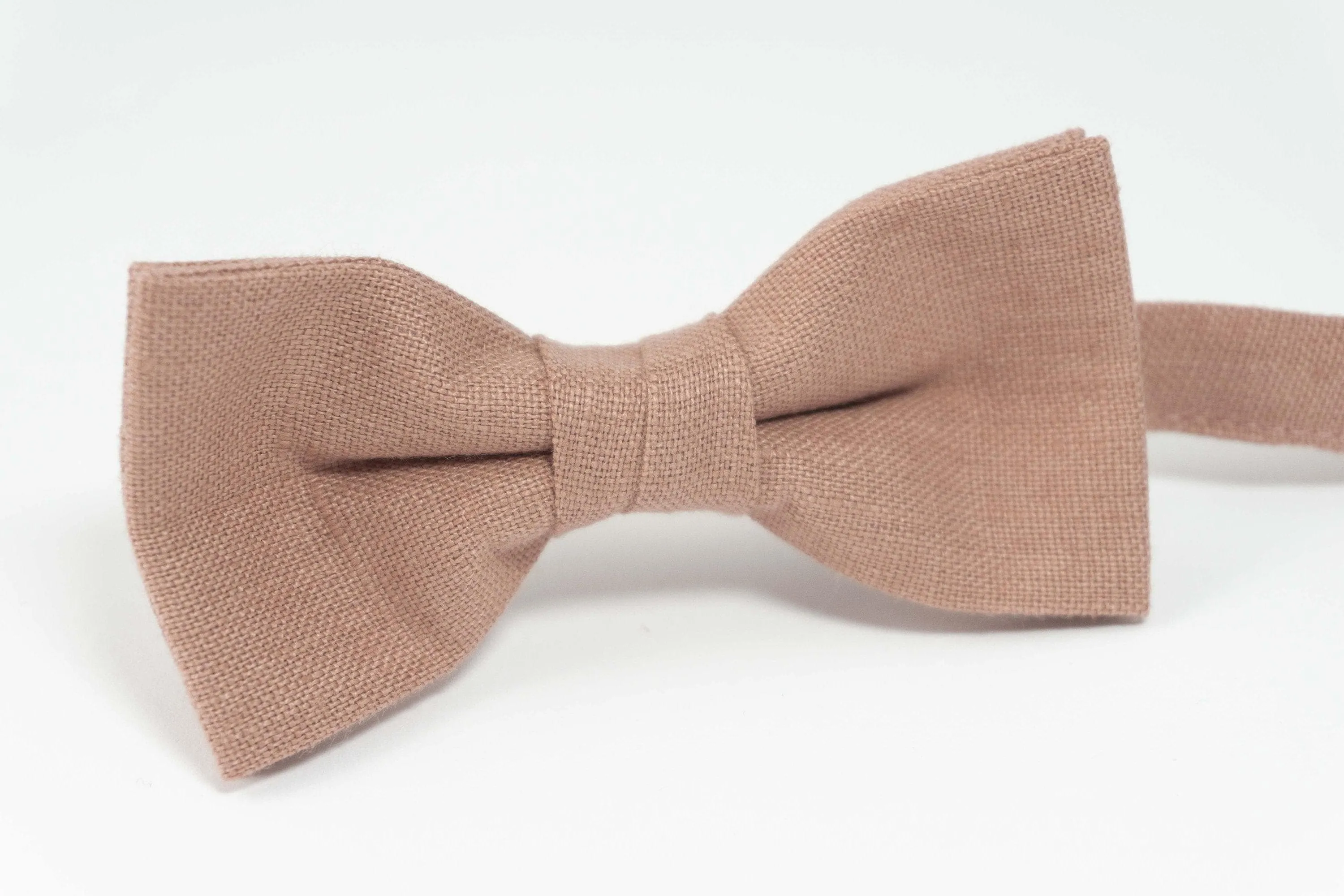 Light brown bow tie for boys or adults | Light brown wedding bow tie