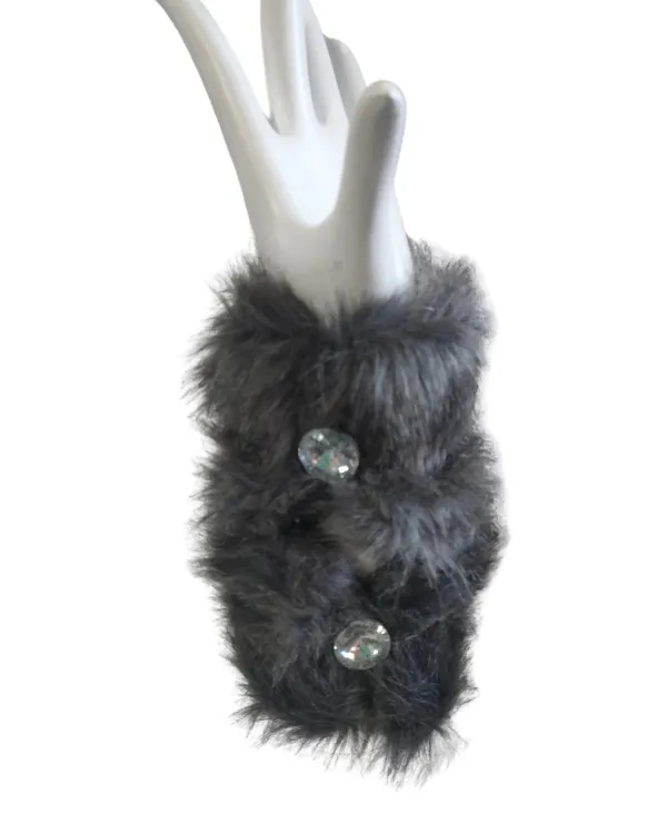 Long Faux Fur cuffs