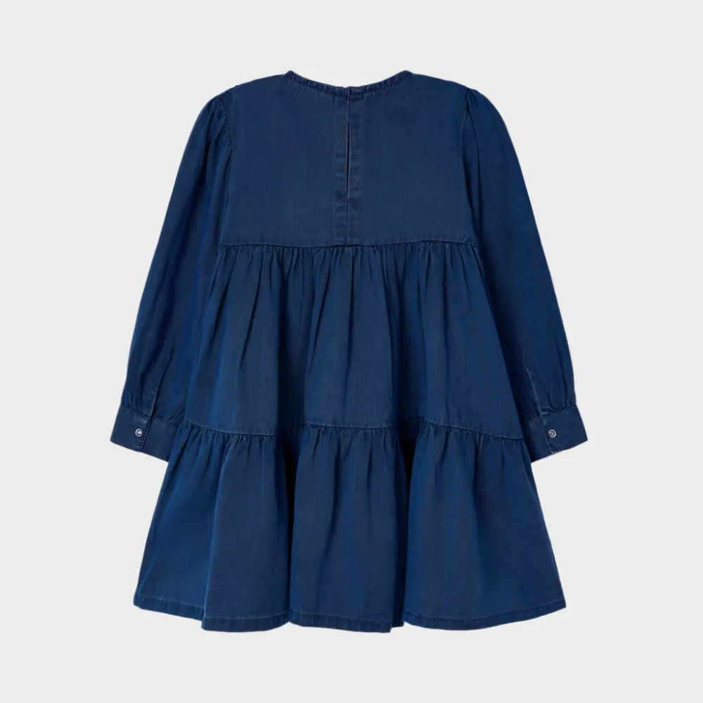 Mayoral Girls Denim Dress