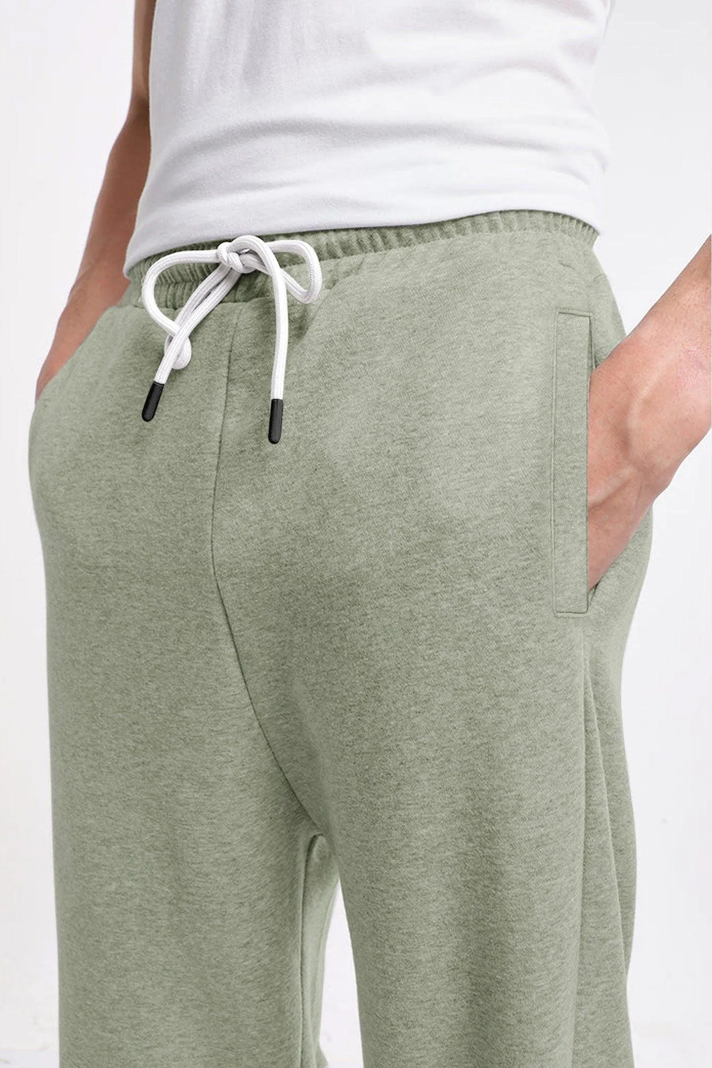 Men Mint Green Trouser