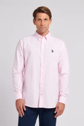 Mens Oxford Shirt in Orchid Pink