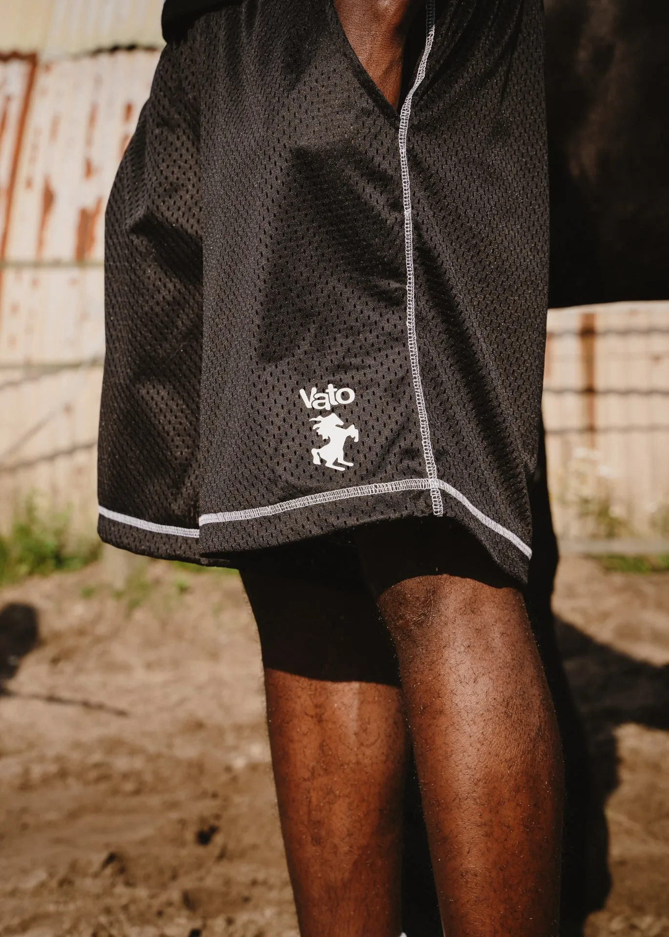 Mesh Shorts Black