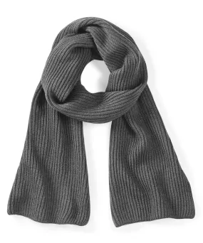 Metro knitted scarf | Smoke Grey