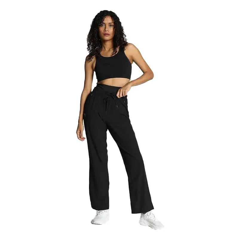 Modest Activewear Wide Leg Pant Puma Bla