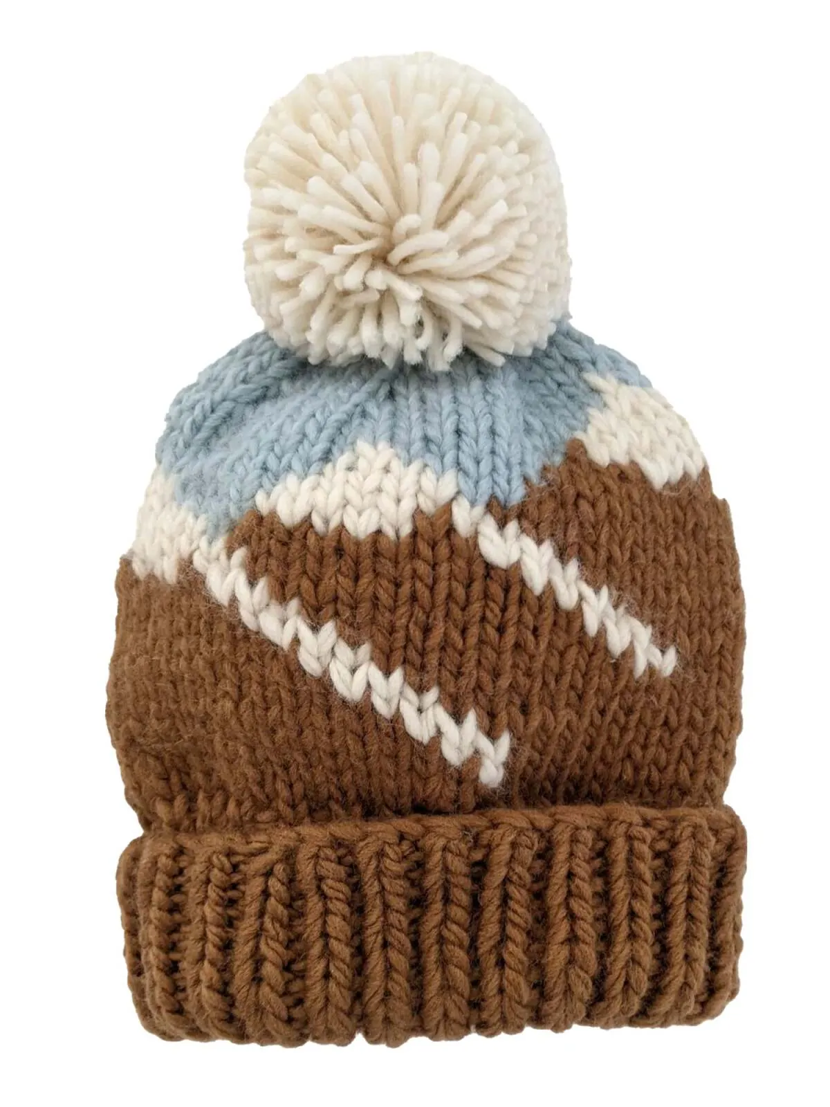 Mountains Knit Pom Hat