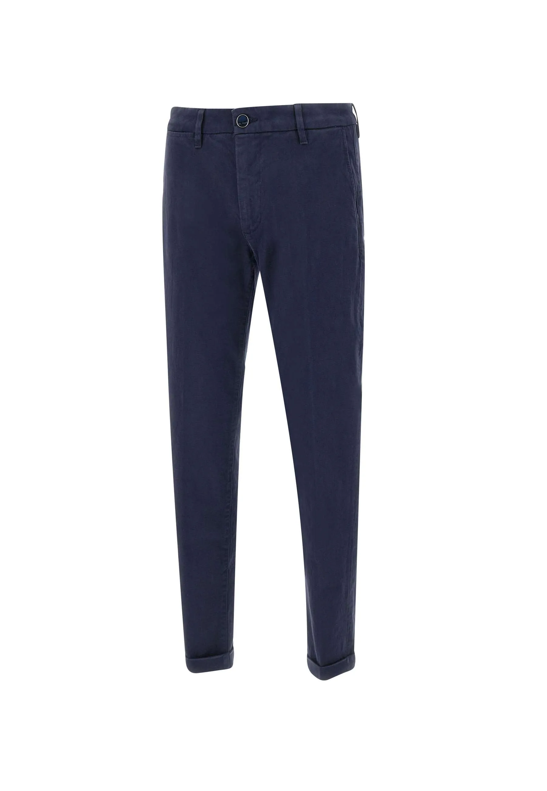 Mucha Men's Navy Cotton Trousers