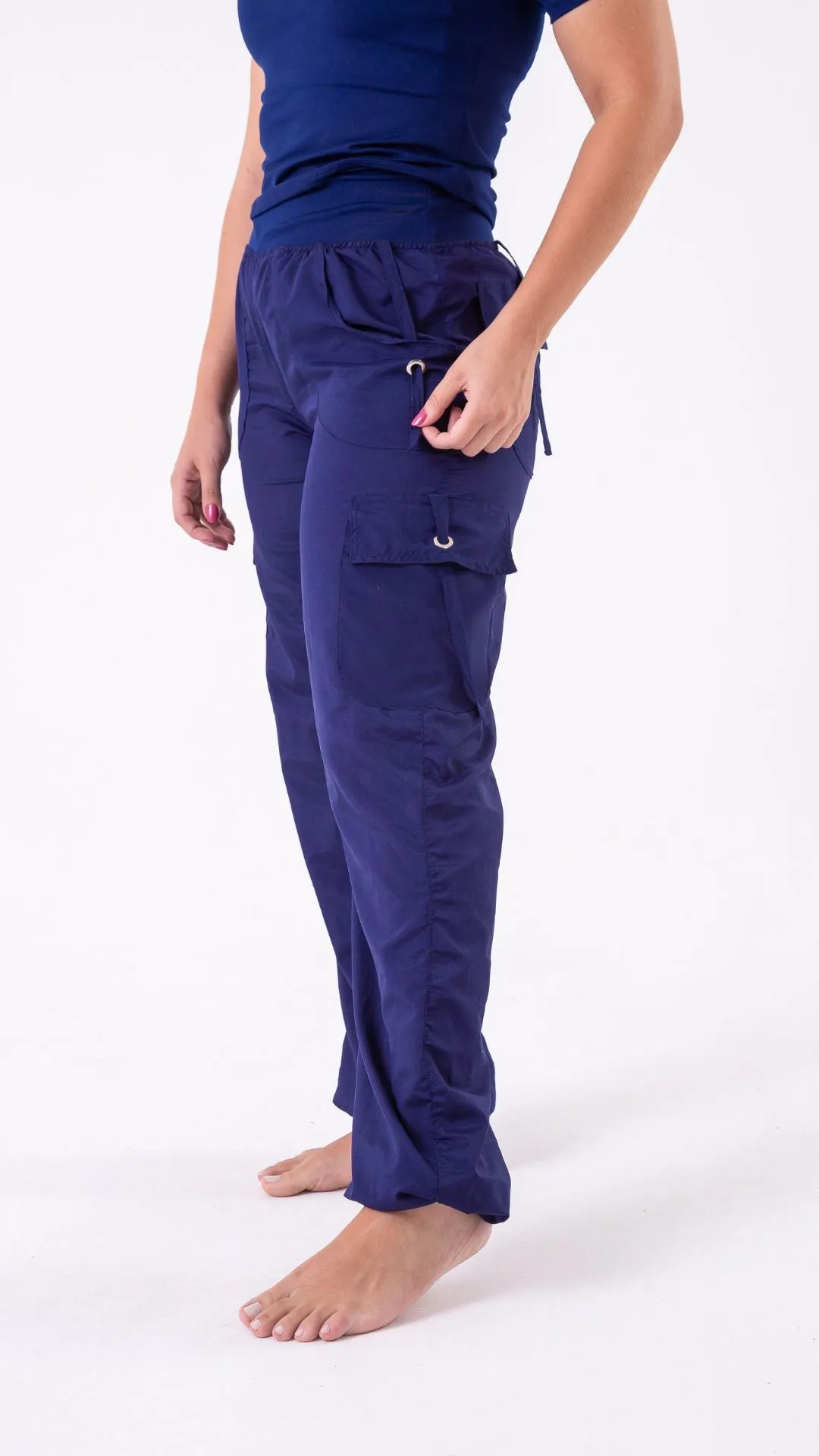 Navy Lis Cargo Pant