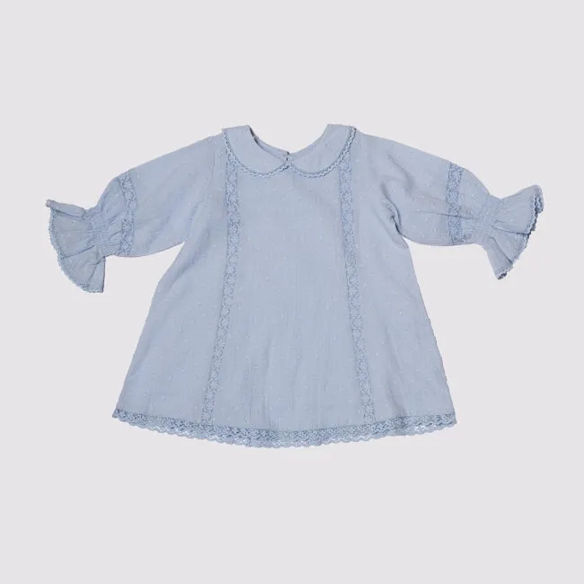 Peter Pan Organic - Baby Blue Dress