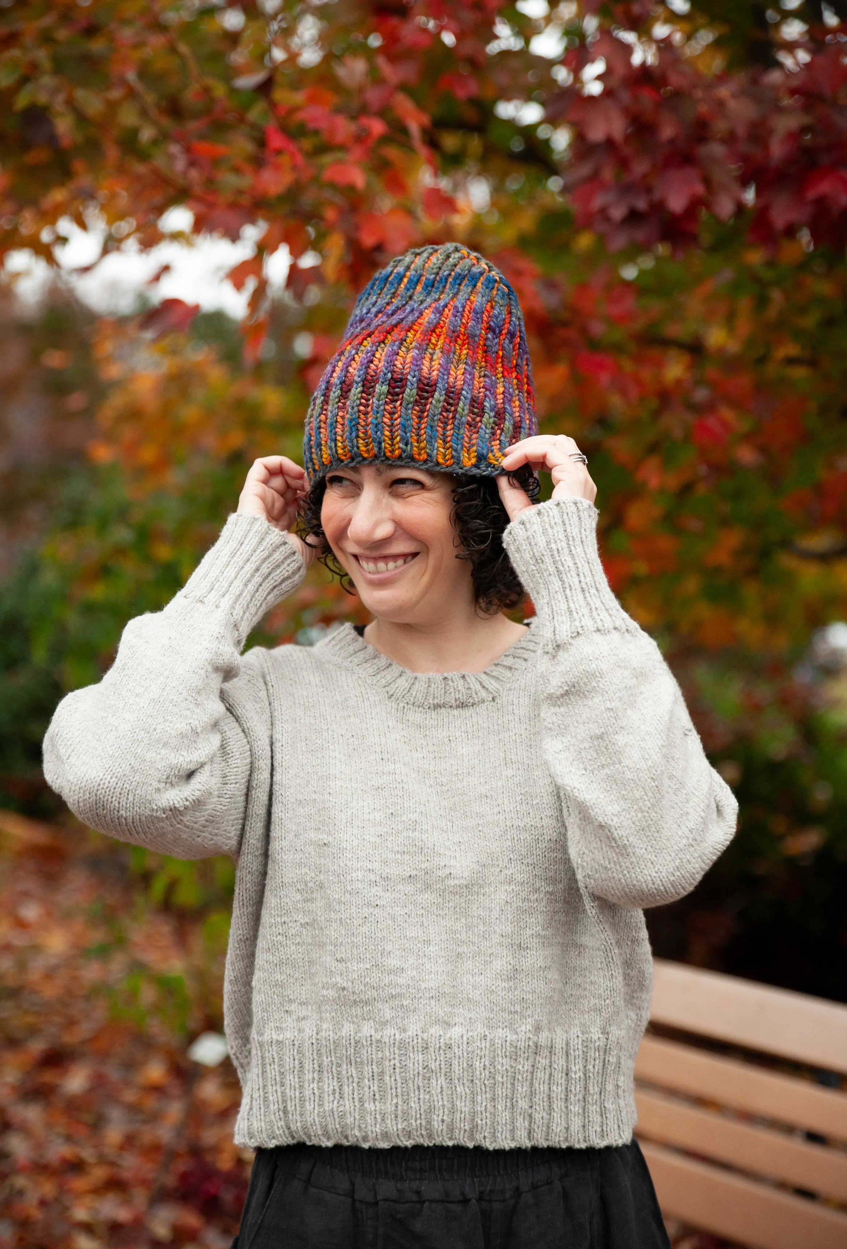 Plumped Up Harlow Hat by Andrea Mowry