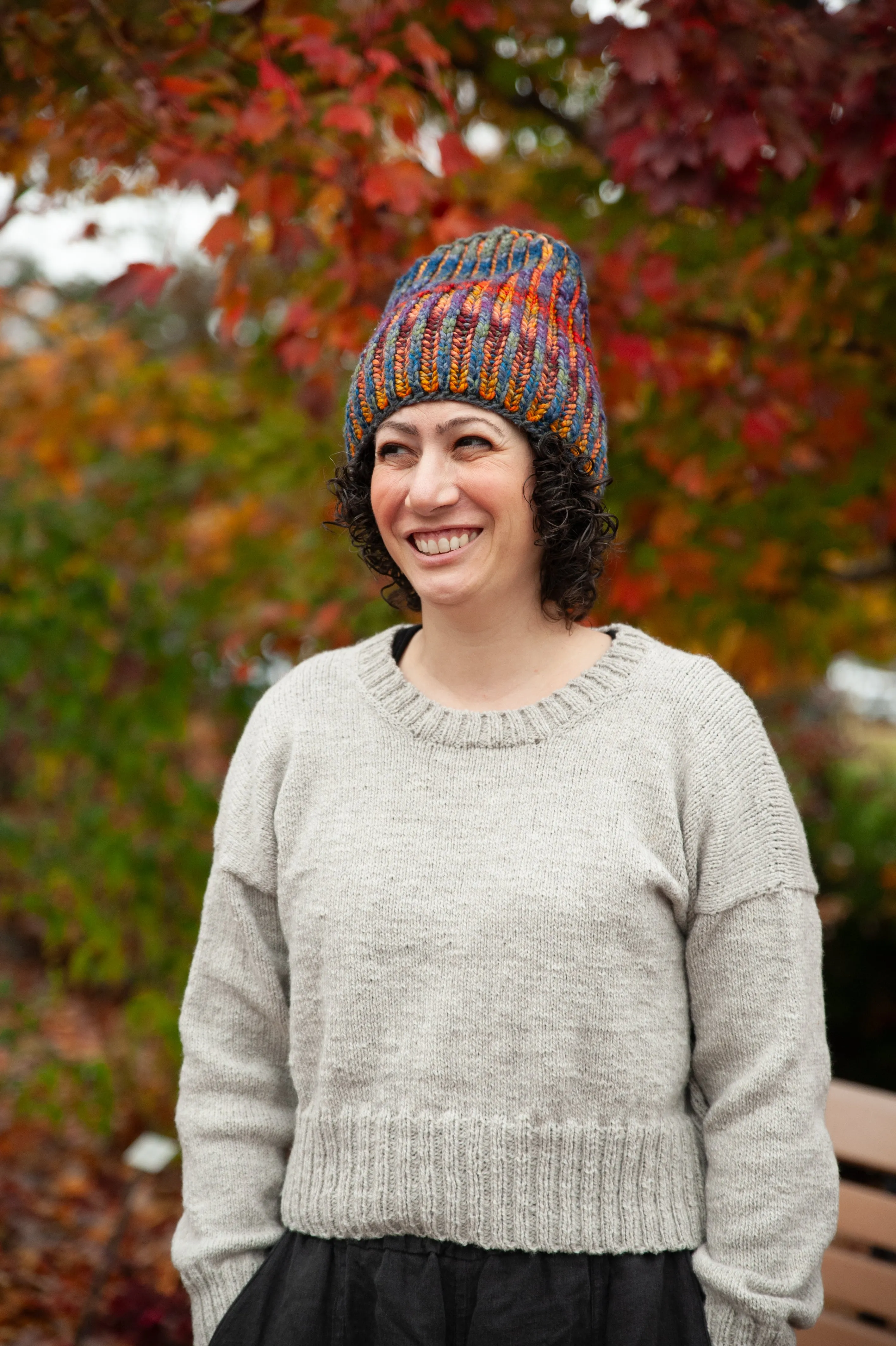 Plumped Up Harlow Hat by Andrea Mowry