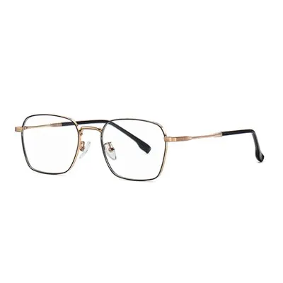 Ralferty Unisex Full Rim Irregular Square Alloy Eyeglasses D220