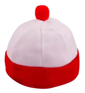 Red White Hat - Classic Two-Tone Elegance for Stylish Statements