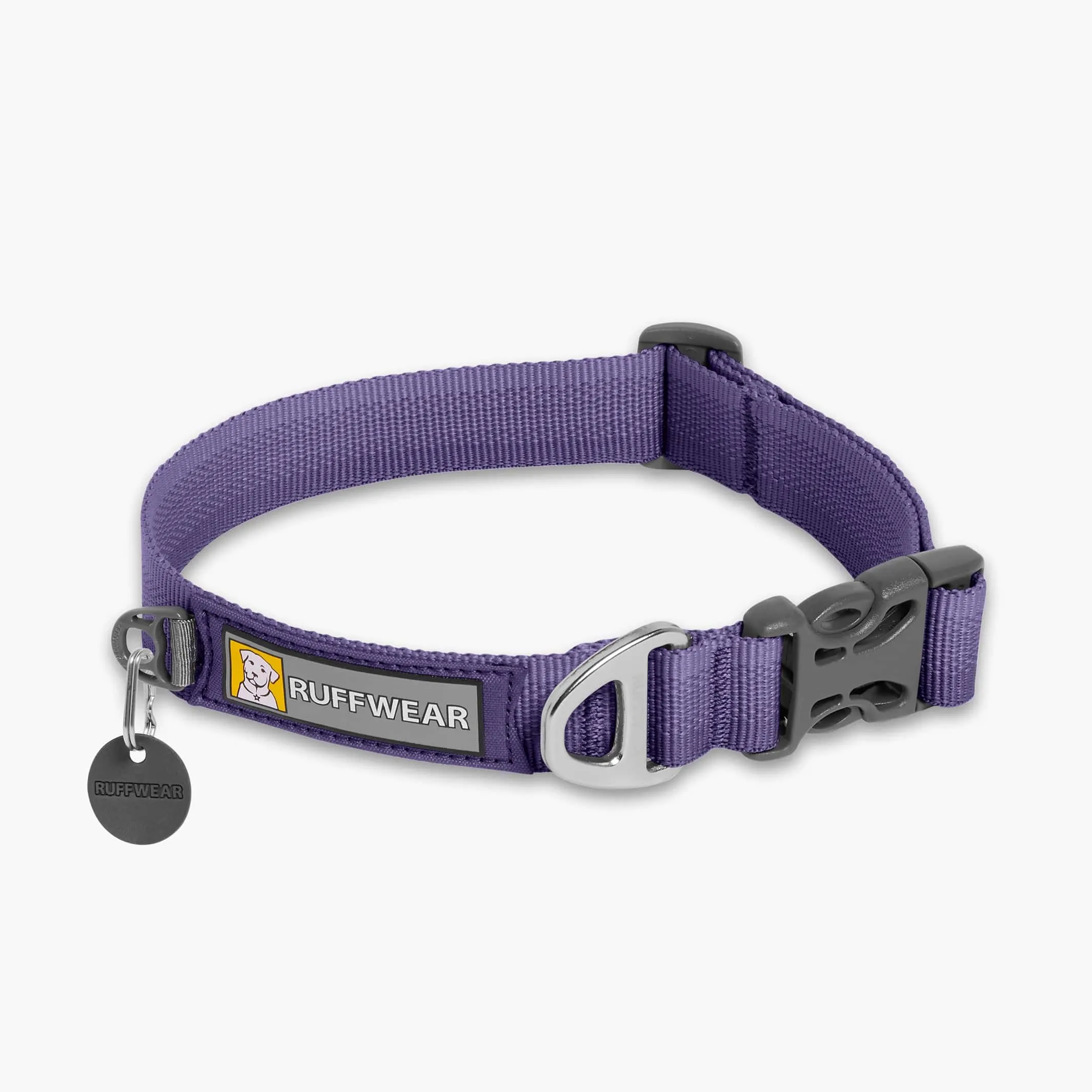 Ruffwear Front Range Dog Collar - Purple Sage: Strong, Durable, and Comfortable