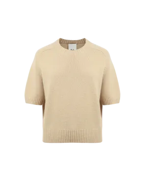 Short Sleeve Round Neck Jumper