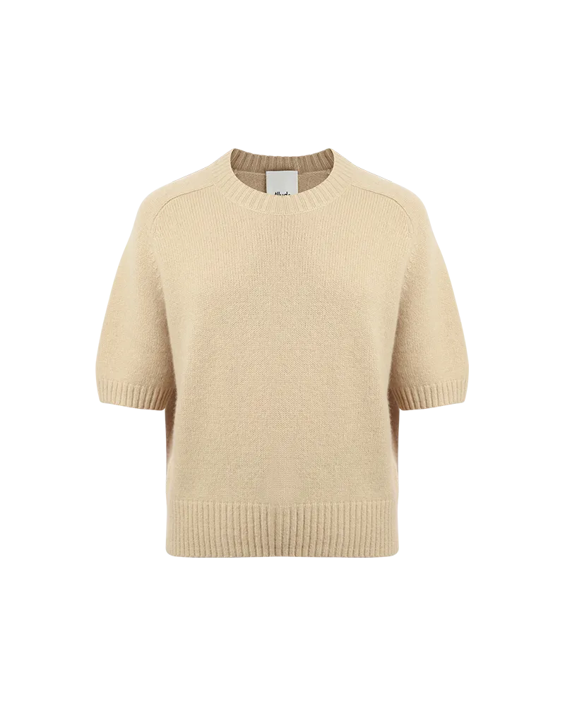 Short Sleeve Round Neck Jumper