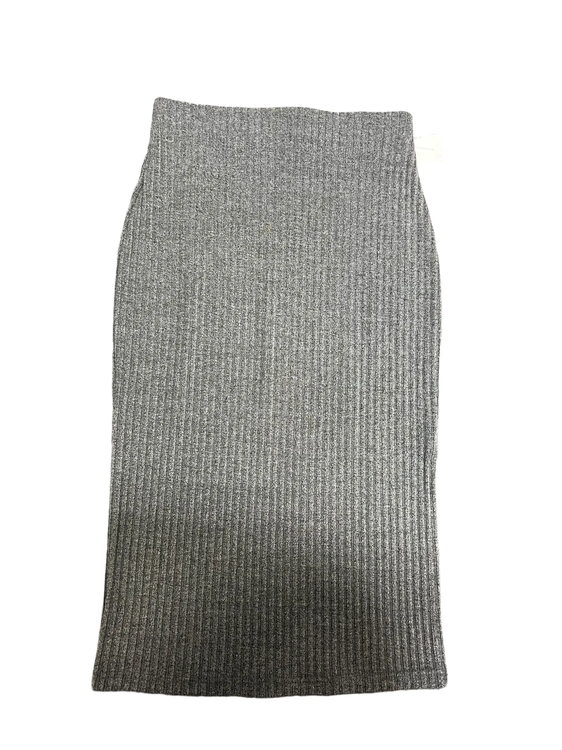 Skirt Midi By Clothes Mentor In Grey, Size: S