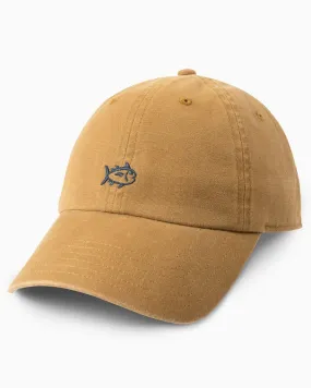 Southern Tide Mini Skipjack Canvas Hat/ Sepia