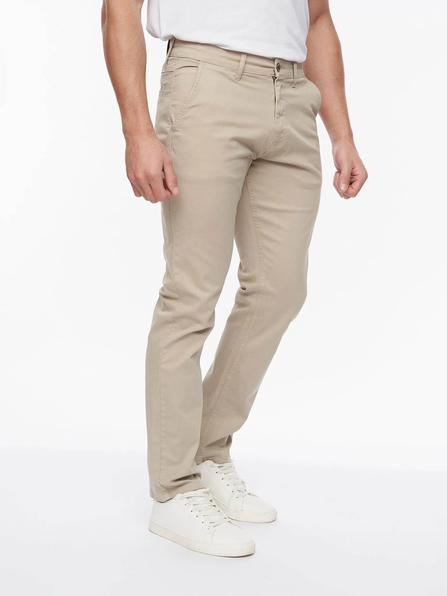 Tasman Chinos Stone