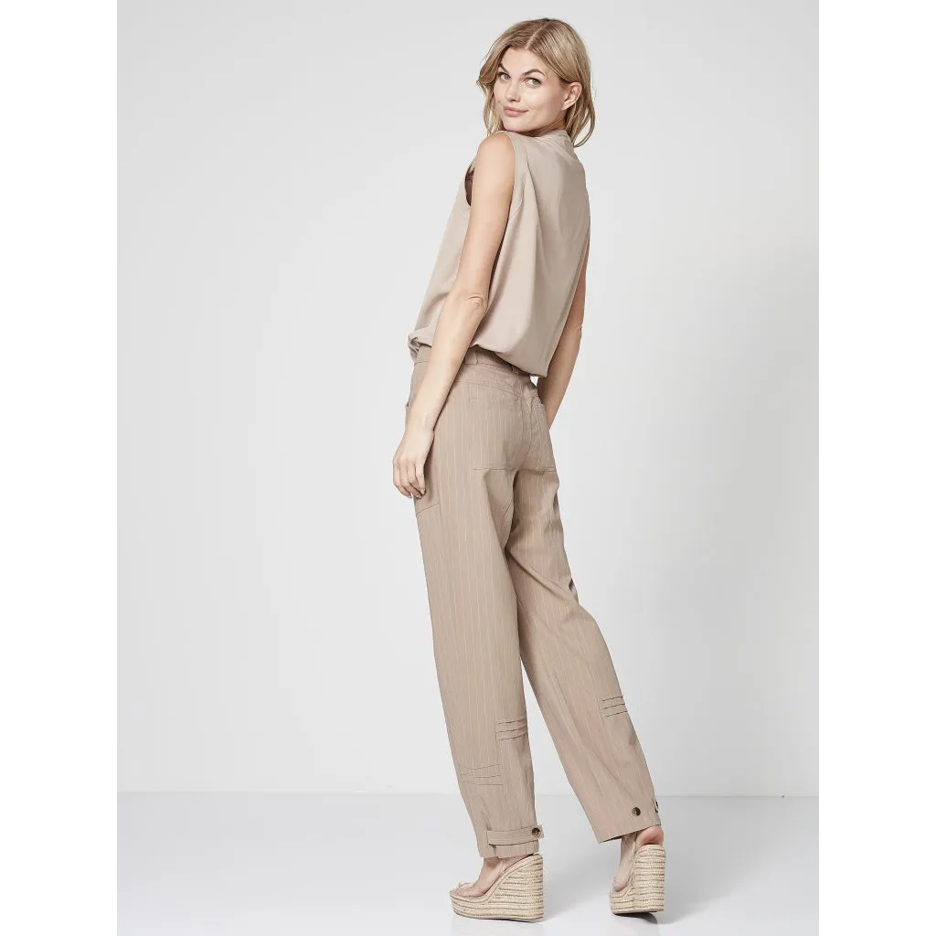 Theo Pin Striped Trousers