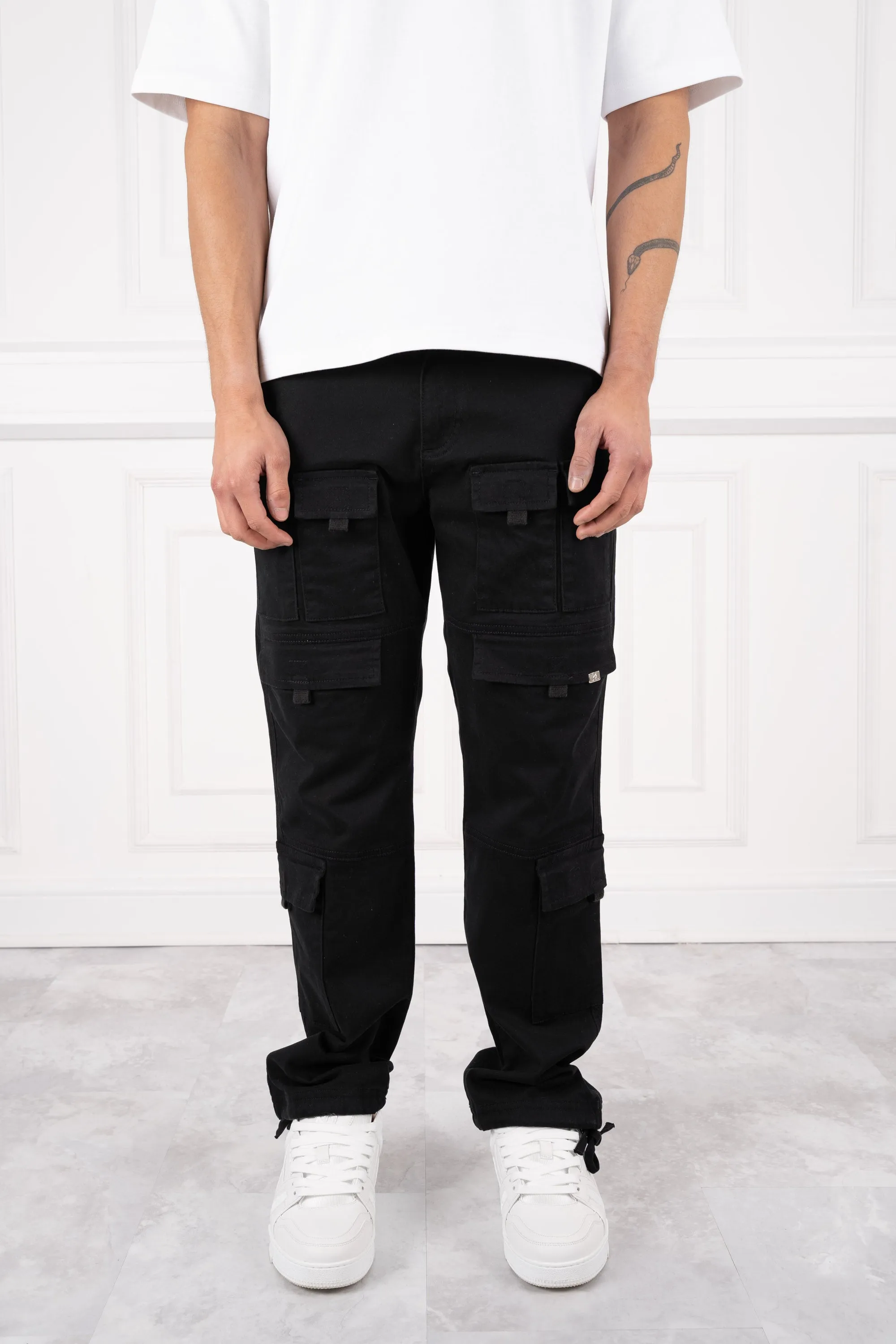 Utility Cargo Pant - Black