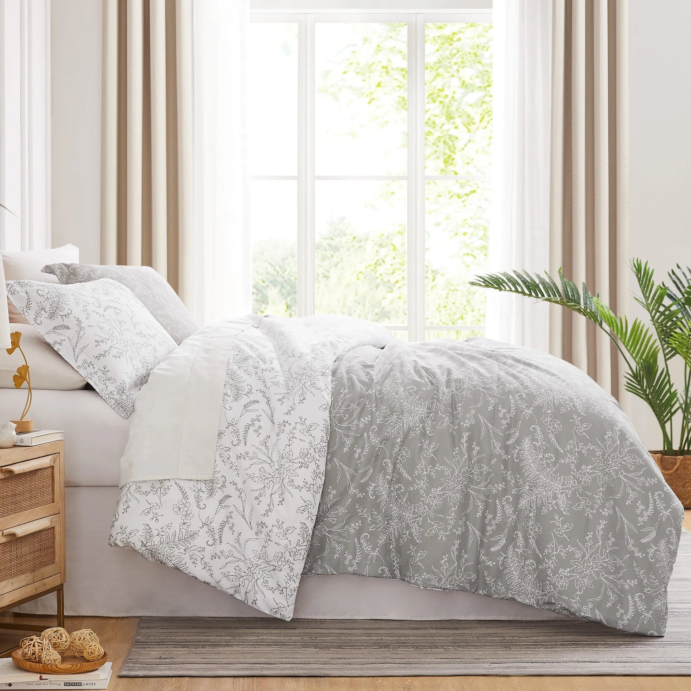 Winter Brush Reversible Comforter Set