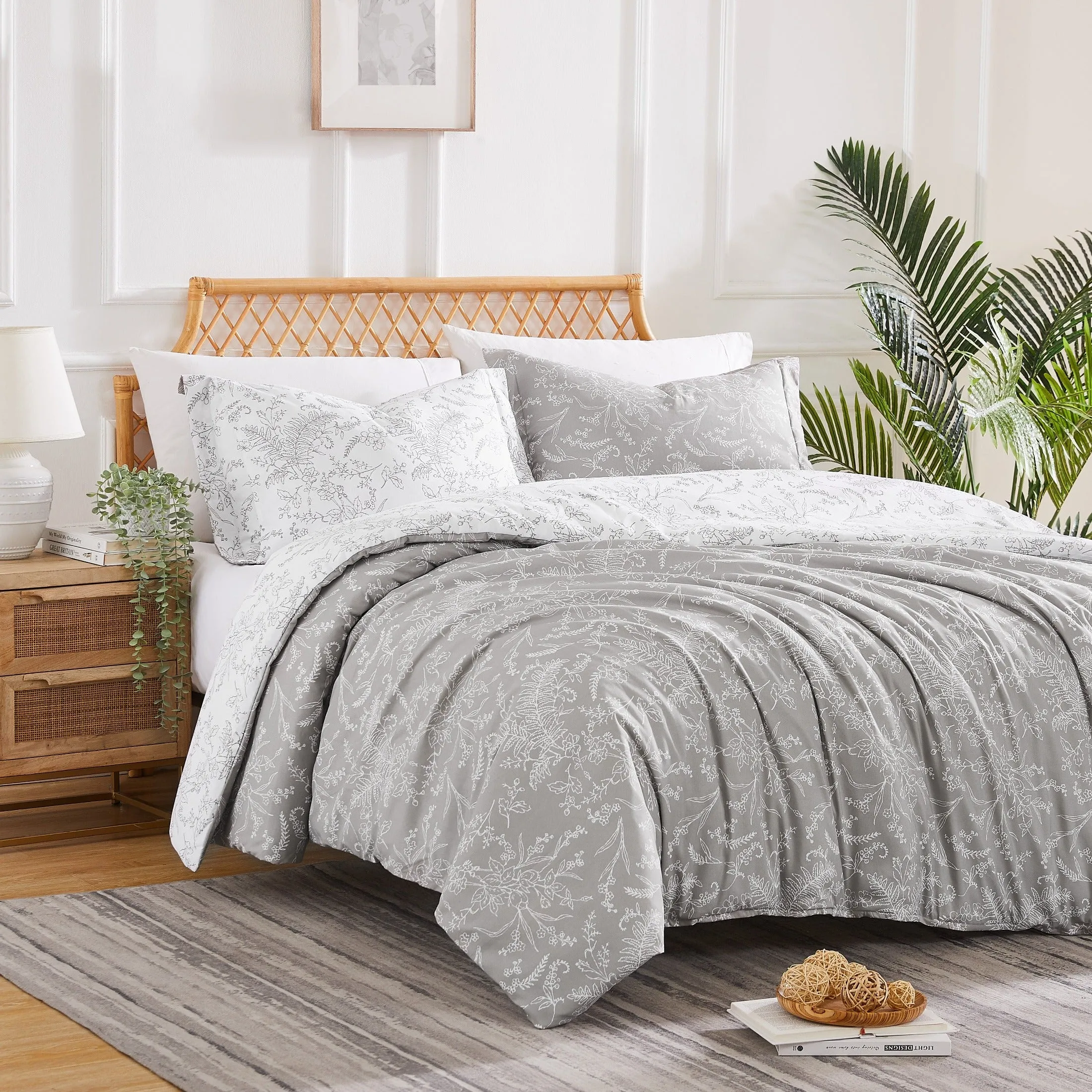 Winter Brush Reversible Comforter Set