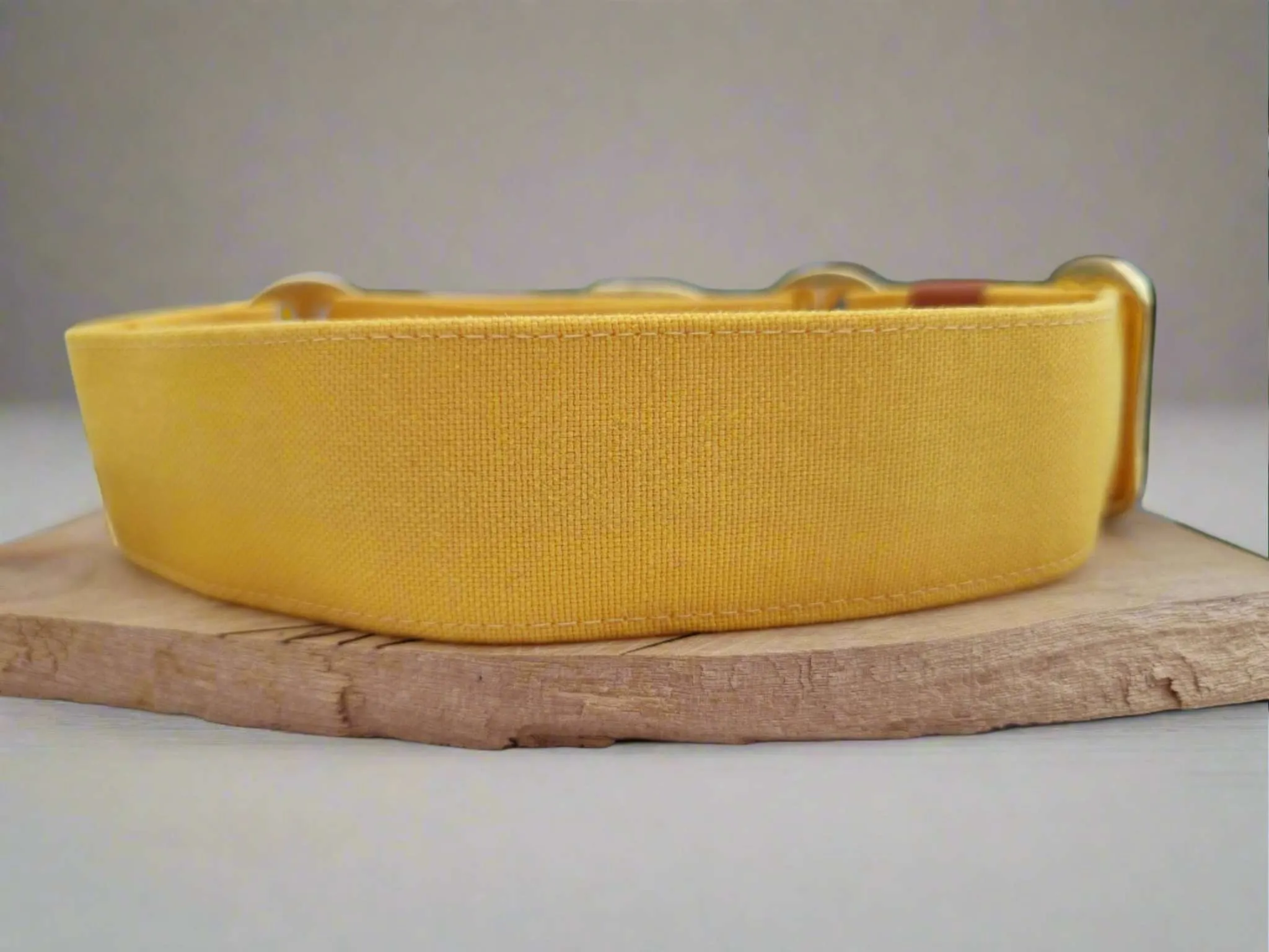 Yellow martingale collar - water resistant